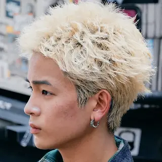 ショート パーマ メンズ “fifth”川内 泰智／メンズパーマのヘアスタイル