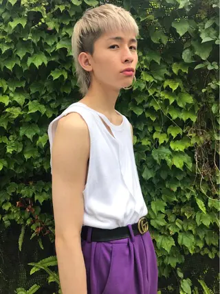 ショート カラー メンズ VIRETTA所属・山下 亮輔のヘアスタイル