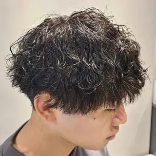 メンズ ショート パーマ KAZUMA /メンズ特化/パーマのヘアスタイル