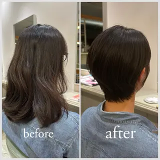 ショート 伊藤　龍之介 レイヤースタイル🟡のヘアスタイル