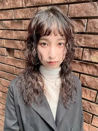 ロング パーマ レイヤーカット/艶髪 ✨💭KIRARIのヘアスタイル