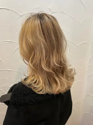 ミディアム 【店長】インナー指名 No.1戸塚優思のヘアスタイル