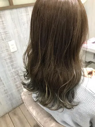 ロング ネモトメイナ🌿‬ 今月末で退職しますのヘアスタイル
