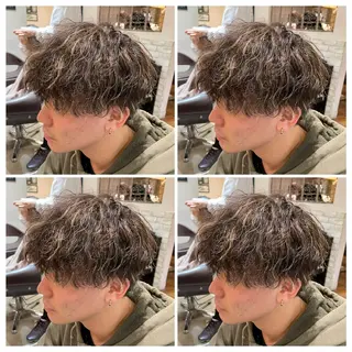 パーマ メンズ 💎髪質改善／艶髪 荻原💎のヘアスタイル