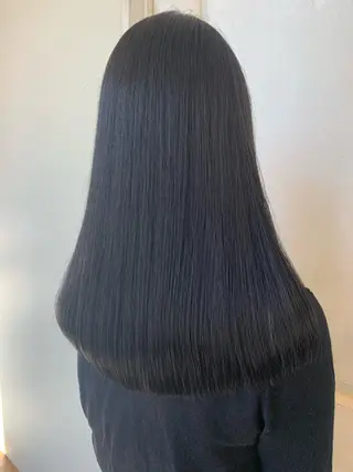 セミロング カラー ヘアアレンジ kei/透明感カラー /ベージュ/髪質改善のヘアスタイル