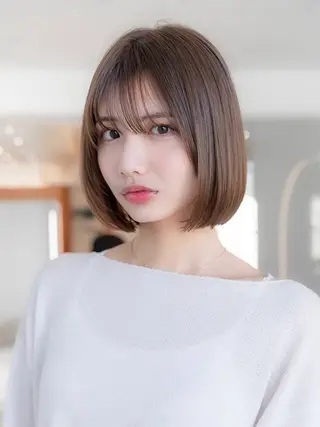 ミディアム 渋谷ボブ/ショート 特化田中航平のヘアスタイル