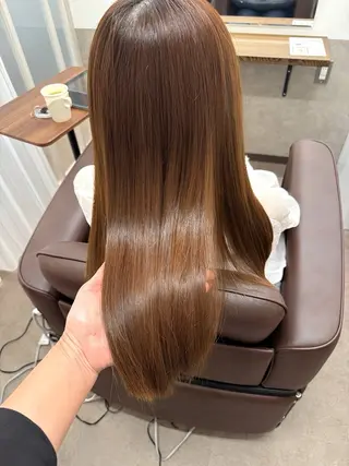 ロング 髪質改善🪽半個室 サロン新宿3丁目のヘアスタイル