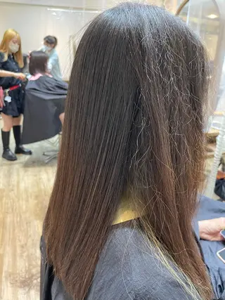 セミロング 巻ける縮毛矯正✨ 木下晴一朗✨のヘアスタイル