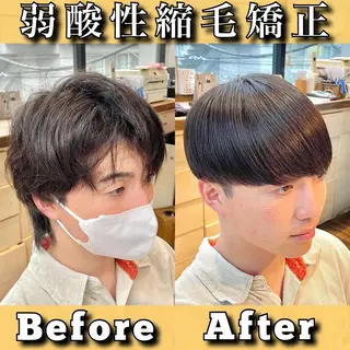 パーマ メンズ HIKARI メンズ満足度No.1のヘアスタイル