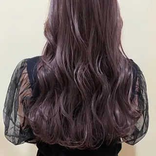 ロング カラー ANNA /艶髪/ハイトーンのヘアスタイル