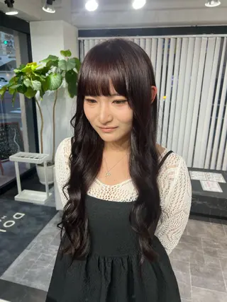 ロング カラー あやの/10代· 20代似合わせカラーのヘアスタイル