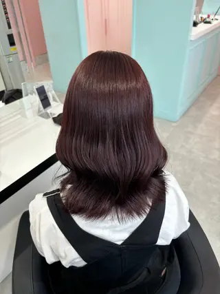 セミロング Wカラー/暖色/べ ージュりく©︎🐝のヘアスタイル