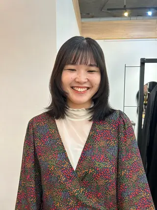 ミディアム カラー OLSEN D.B.A BALLOON HAIR所属・表参道OLSEN✂︎ nanamiのヘアスタイル