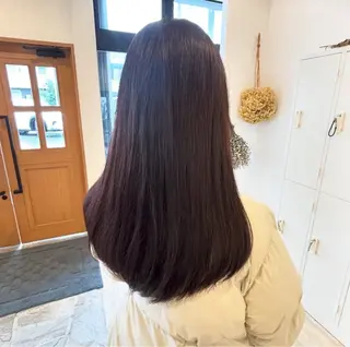 ロング カラー 【本陣駅】 🍒坂部智恵里🍒のヘアスタイル