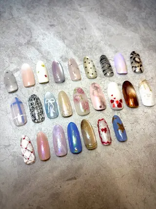 ネイル nailsalonAxia所属・。*✧⛓️ mayu⛓️✧︎*。のネイルデザイン