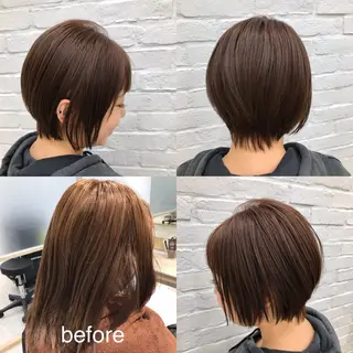 ショート カラー ショートヘア相談所✨ 澤里大のヘアスタイル