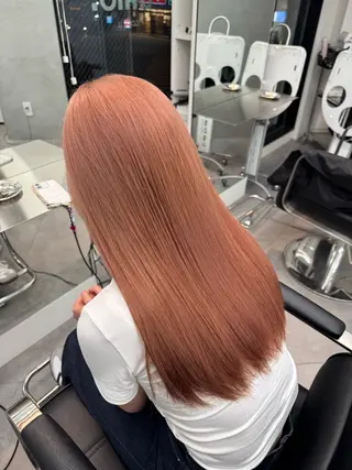 ロング カラー ハイトーン/ブリーチ ／デザインカラー悠斗のヘアスタイル