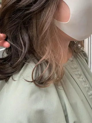 ミディアム カラー ayaka 大宮のヘアスタイル