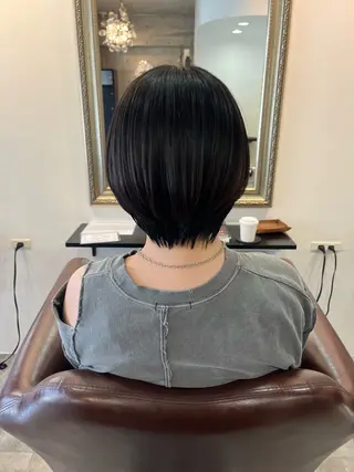 ショート 田川 華奈のヘアスタイル