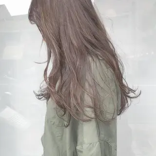 ロング カラー ヘアアレンジ Kawaguchi Arisaのヘアスタイル