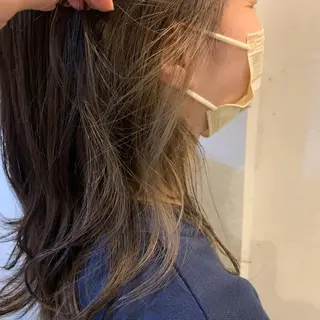 セミロング ✨透明感カラー 聖奈✨のヘアスタイル