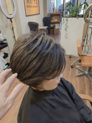 ショート mio .mu-se 藤ヶ丘のヘアスタイル