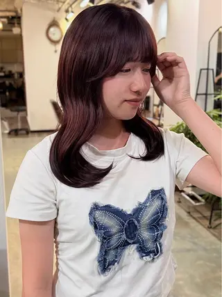 カラー 後藤 未奈のヘアスタイル