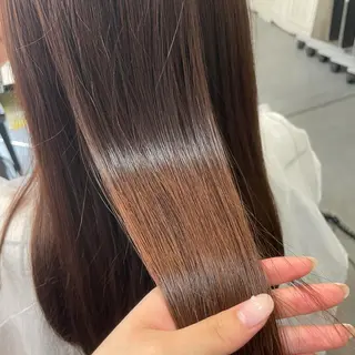 ミディアム 艶髪/巻ける縮毛矯正 /髪質改善naoのヘアスタイル