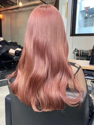 ロング カラー ヘアアレンジ 🫧透明感カラー/ ナルハ🫧のヘアスタイル