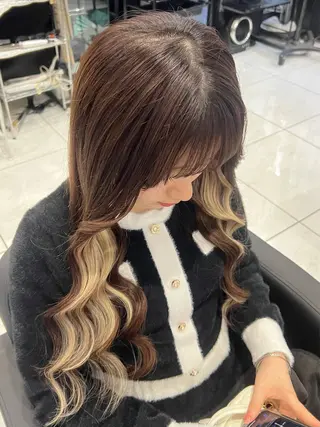 ロング YUDU🍊 germe/ジェルムのヘアスタイル