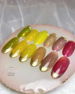 ネイル 爪咲 りり花のネイルデザイン