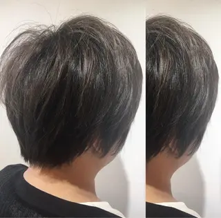 ショート カラー box mico. mutsumiのヘアスタイル