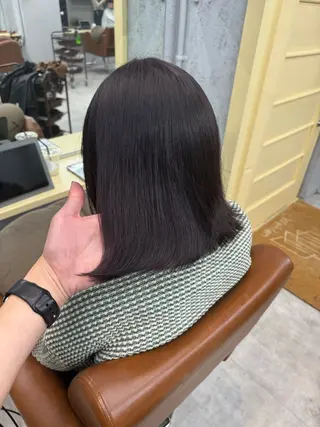 ミディアム カラー Wehlen所属・透明感カラー🌟 keisukeのヘアスタイル