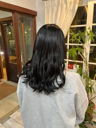 ロング 羽深 悠大のヘアスタイル