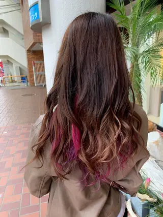 ロング カラー haf店長 ✂︎タカハシレン✂︎のヘアスタイル