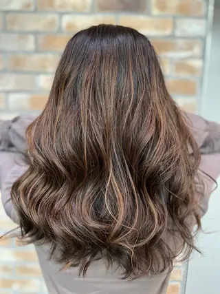 ロング LucksiMie ginza 明松のヘアスタイル