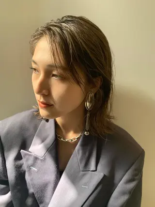 カラー 大阪メンズパーマ /スパイキー/らいのヘアスタイル