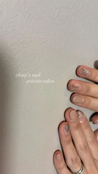 ショート Ebiny'snail所属・田村 奈々のネイルデザイン