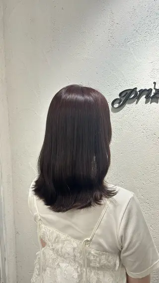 カラー カラー･縮毛モデル 募集🦋hina🦋のヘアスタイル