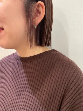 ショート 暖色カラー/似合わせ カット/名古屋/辻のヘアスタイル