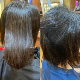 ショート パーマ 菅村 勇亮のヘアスタイル