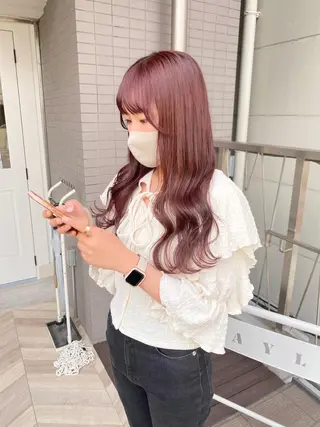 カラー 🌷柔らかクリーミー 🤍kirari🌷のヘアスタイル