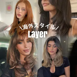 ロング ギャルの女神/ Lapisシオンのヘアスタイル
