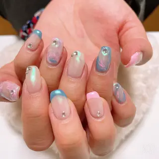 ネイル The Best Beauty受付担当のヘアスタイル