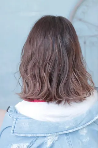 ミディアム 🦋ミルクティーベー ジュ🦋mayukiのヘアスタイル