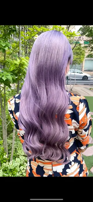 カラー 🤍 ももか🤍のヘアスタイル