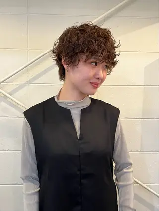 ショート iru所属・mi kiのヘアスタイル