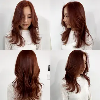 ロング カラー 🥇近藤 恭輔🥇 Recharme新保のヘアスタイル