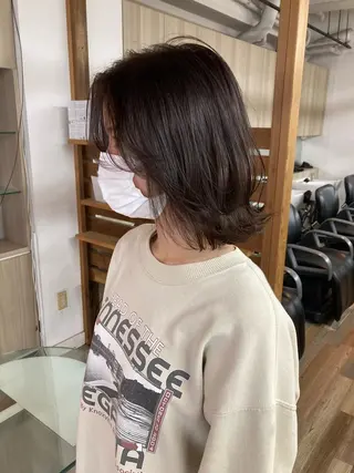 ミディアム カラー ✂️似合わせの魔術師 石田一樹✂️のヘアスタイル