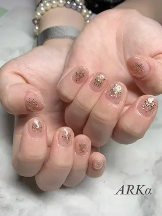 ショート ネイル Nailsalon ARKαのネイルデザイン